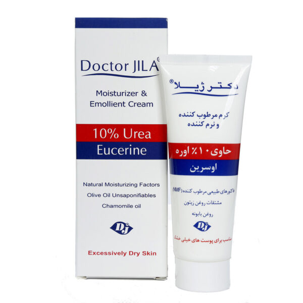 کرم نرم کننده 10 درصد اوره دکتر ژیلا
