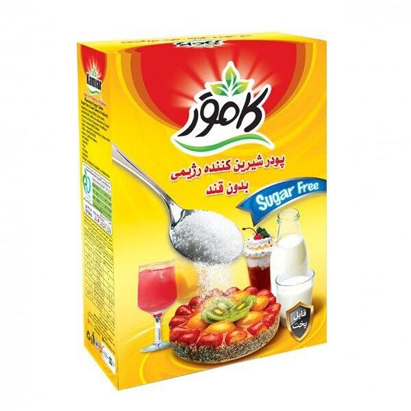 پودر شیرین کننده رژیمی بدون قند (دیابتی) کامور